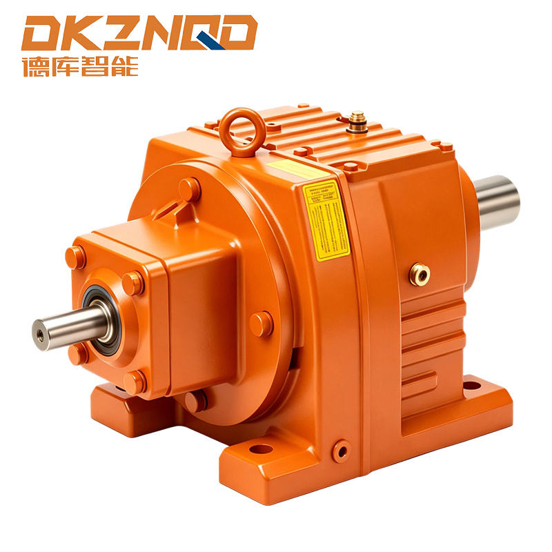 R RF RX Series Helical Solid Shaft Gearbox Gear Unit Speed ​​Reducer