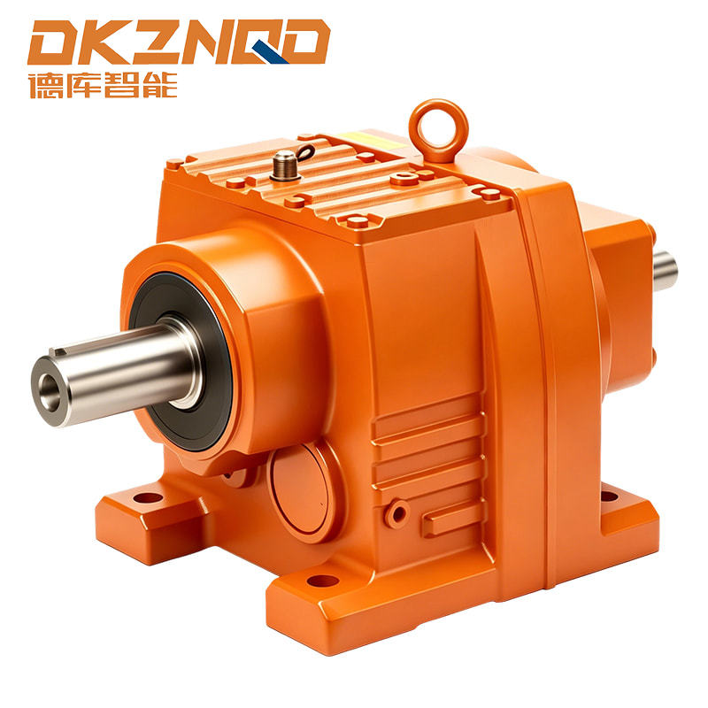 R RF RX Series Helical Solid Shaft Gearbox Gear Unit Speed ​​Reducer
